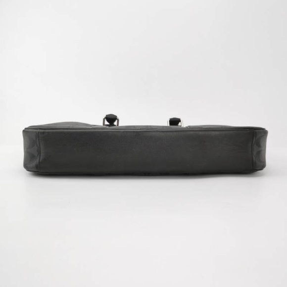 Coach signature laptop bag，Coach signature briefcase bag in charcoal / black - Picture 2 of 10